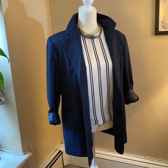 Adolfo Studio Jackets & Blazers - VINTAGE navy blazer